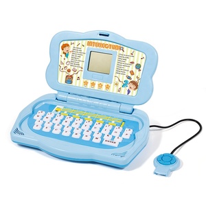 20 Funktionen pädagogisches Laptop-Spielzeug Kinder lernmaschine Interaktiver Computer in englischer Sprache mit LCD-Bildschirm und Maus