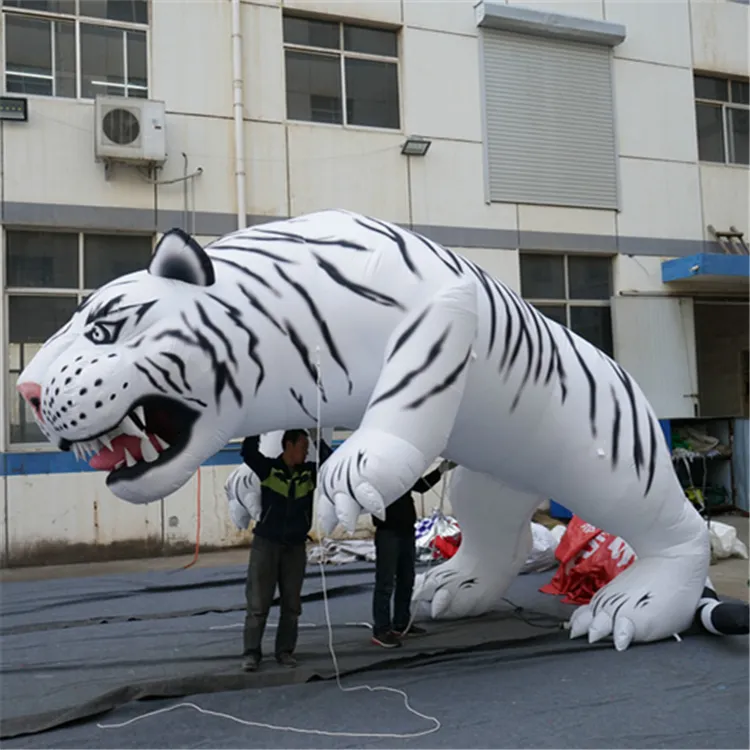 Gigante gonfiabile tigre palloncino per la decorazione esterna