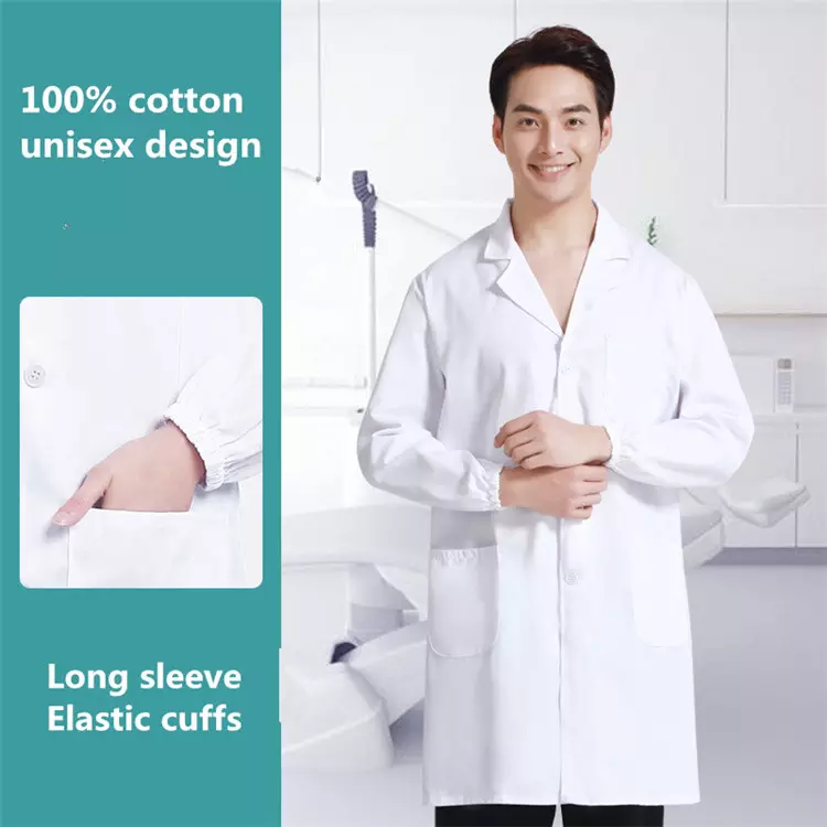Cotone Bianco - Uomo - Manica Lunga