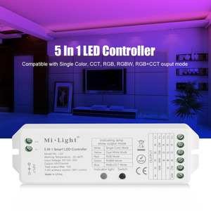 Milight YL5 5 in 1 Controller WIFI LED per RGB RGBW RGB CCT Single color led strip light Alexa Voice Phone App Remote - Product Image 3