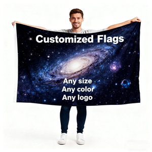 Tùy chỉnh in cờ Mỹ ở mọi kích cỡ, với nhiều màu sắc khác nhau, với thiết kế logo của công ty, sản xuất <span class=keywords><strong>Banner</strong></span> - Product Image 2