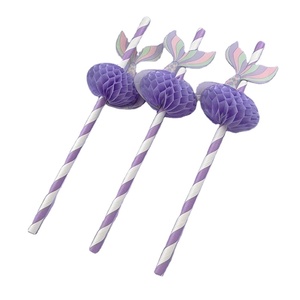 Biodegradable Biodegradable <strong>Straws</strong> 23cm <strong>Custom</strong> Paper <strong>Straw</strong> - Product Image 1