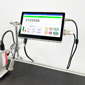 Hochgeschwindigkeits-10-Zoll-Thermo-TIJ-Online-Tintenstrahldrucker Chargen nummer Digitaler Drucker für kontinuierliche Codier maschine - Product Image 1