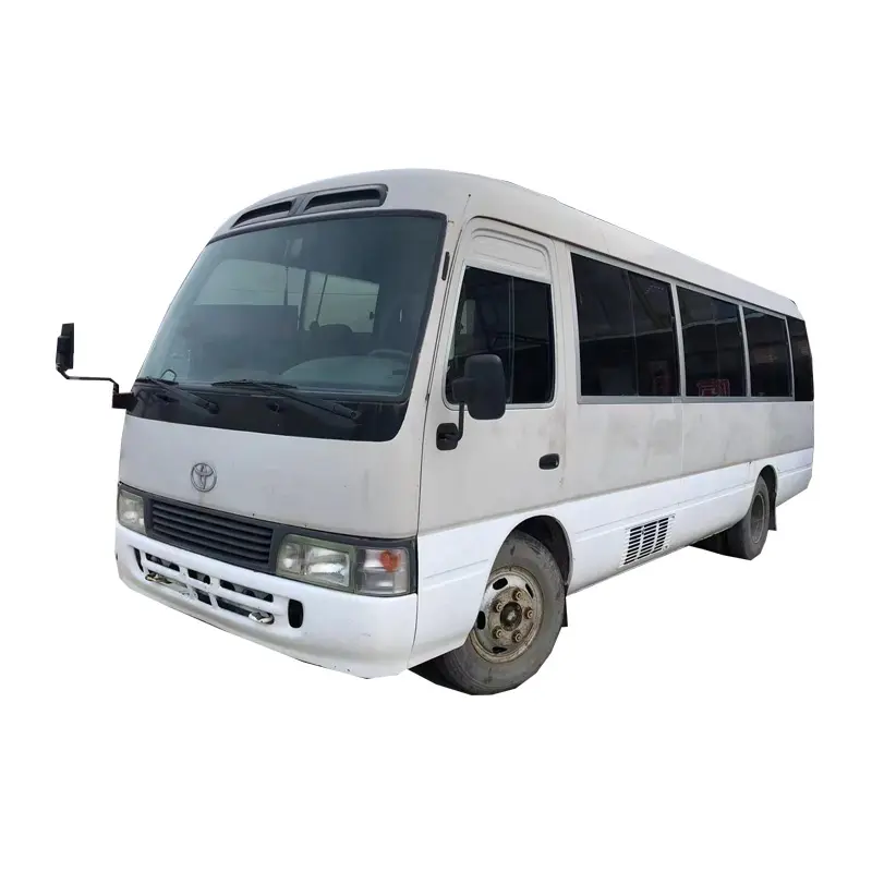 Recommend Coaches Used Coaster Bus 30 Seaters Gasoline Power To-yota Coaster Bus for Sale