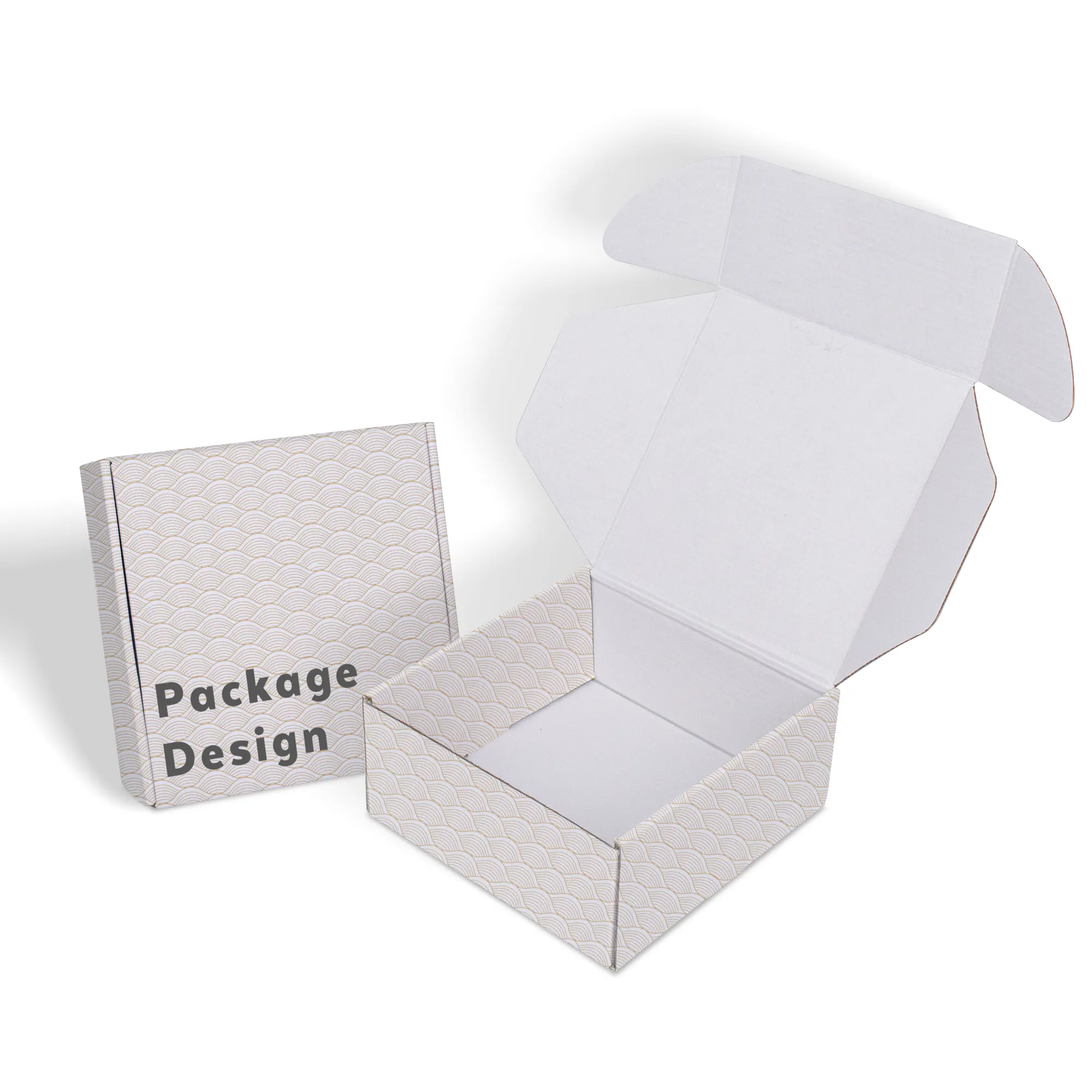 Formato personalizzato Logo stampa scatole di spedizione rigida cappello panno imballaggio nero spedizione Mailer scatole di cartone ondulato