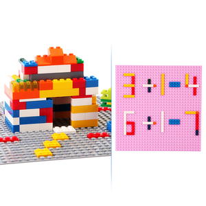 Grandes bloques de construcción de plástico clásicos para juguetes de regalo de construcción juegos de modelos para niños con placa Base de bloque compatible - Product Image 5