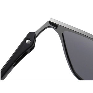 Роскошные Нержавеющие Фотохромные Мужчины Солнцезащитные Очки Высокое Качество Металл Квадрат Поляризованный Изменение Цвета Сол - Product Image 6