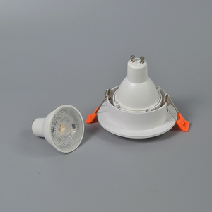 Gömme tavan çerçevesi led spot konut OEM ODM aşağı aydınlatma armatürü GU10/GU5.3/MR16/MR11 braketi tam renkli spot ışık - Product Image 2