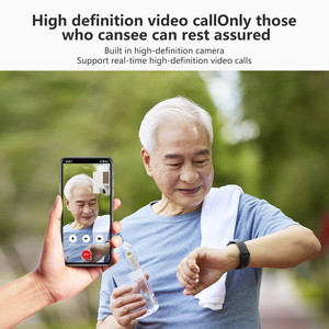 Đồng hồ thông minh dành cho người cao tuổi VS5 Health Safe Care với GPS, định vị WiFi, chức năng SOS khẩn cấp, theo dõi sức khỏe một chạm và phát hiện té ngã - Product Image 4