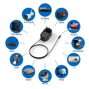 High-Quality Input Voltage 100-240V, 12V 5A Power <strong>Adapter</strong>, 5.5*2.5mm Connector, Power <strong>Adapter</strong> <strong>With</strong> 5V 3.4A Type-C <strong>Output</strong>