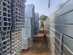 Schedule 40 Galvanized Rectangular <strong>Pipe</strong> <strong>30mm</strong> X <strong>30mm</strong> Steel Gi square <strong>Pipe</strong> Metal Material Galvanized Steel square <strong>Pipe</strong> Tube Steel - Product Image 5