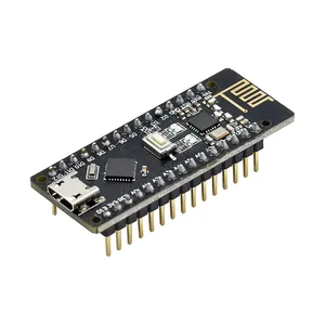 RF-Nano para Arduino Nano V3.0, placa Micro USB Nano ATmega328P QFN32 5V 16M CH340, integrado NRF24L01 + 2,4G inalámbrico