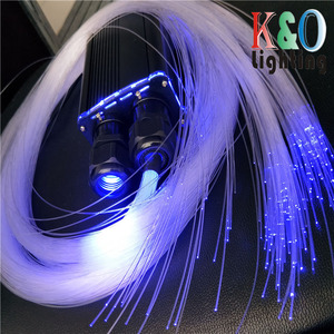 2pcs 16W RGBW(4 in 1 <strong>LED</strong>) /White <strong>LED</strong> Fiber Optic <strong>Star</strong> Ceiling Light Source Starry <strong>Star</strong> Fiber Optic Ceiling Light Decoration - Product Image 4