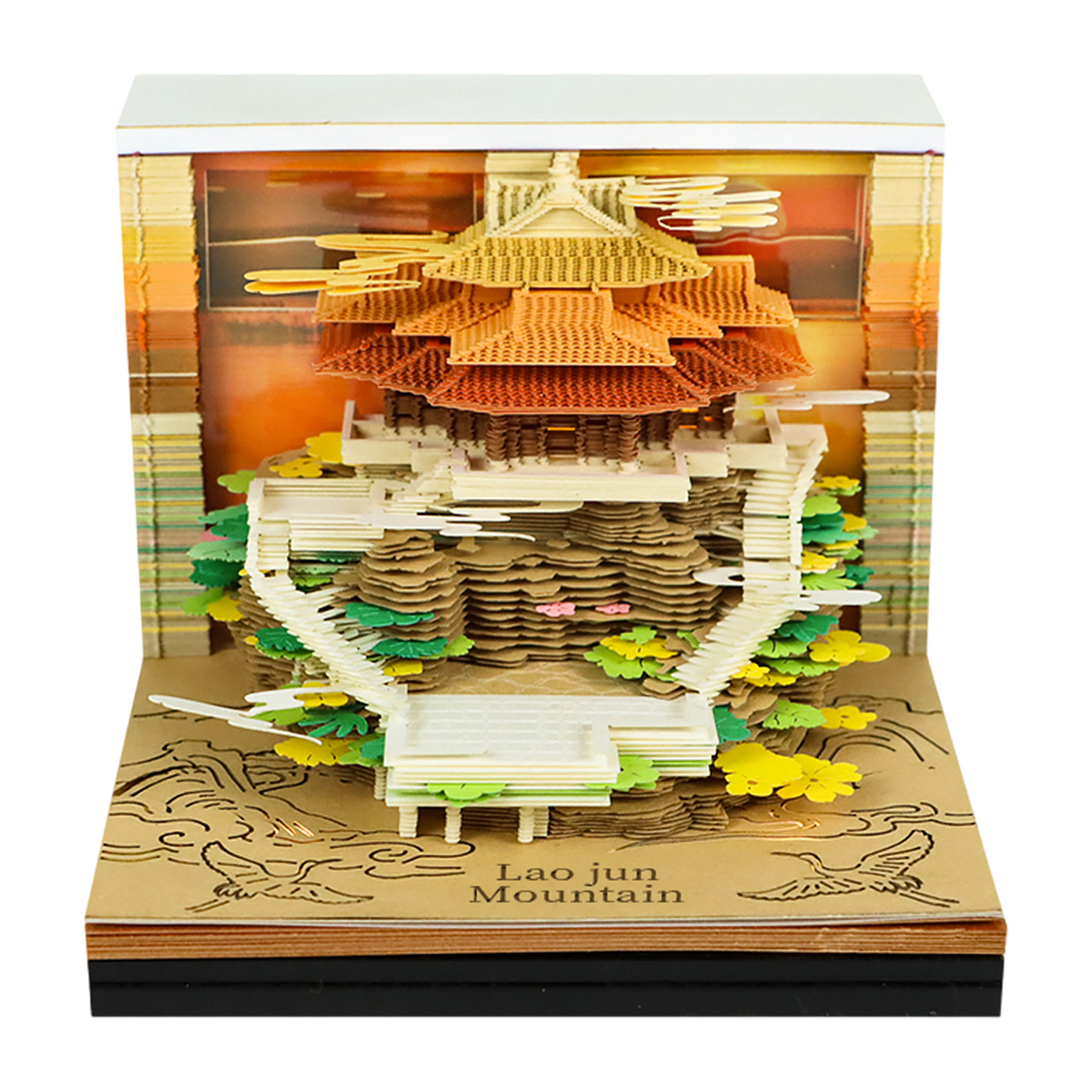 Montagne Lao Jun-multicolore