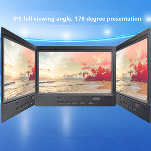 7インチIPSカーデスクトップディスプレイHD-MI VGA AV入力TFT液晶モニター (スピーカー付き) - Product Image 5