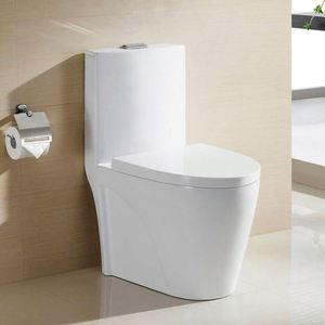トイレボウル中東高級モダンバスルームウォッシュダウンモノブロックタイプセラミック - Product Image 1