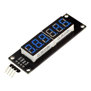 0.36 "6 haneli 7 Segment TM1637 LED ekran modülü arardiy için 0.36 inç LED göstergesi kırmızı yeşil mavi sarı beyaz - Product Image 4