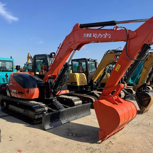 Inşaat ve çiftlik kullanımı için EPA motor dizel KX185-3 Ton işletme ağırlığı ile Kubota 8.5 ekskavatör kullanılır - Product Image 2