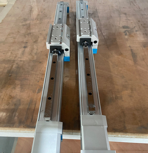 Carril de guía deslizante lineal CNC SRW45, componentes de núcleo de mesa de tornillo de bola, rodamiento y Motor para enrutador CNC