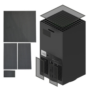 Mesh Dust <strong>Filter</strong> Cover Kit for Xbox Series X Console Dust-Proof Net <strong>Filter</strong> Cover Top Case Dust Proof <strong>Filter</strong> Cover - Product Image 1