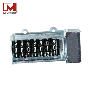 Cheap 7 <strong>Digits</strong> Mechanical Meter Counter Stepper Motor Counter with 200: 1, 7+1 - Product Image 3