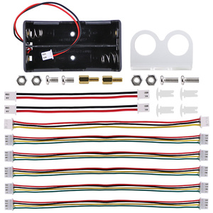360 Degree Omnidirectional 4WD Smart Car Kit RF 315 MHz JoyStick Wireless <strong>Remote</strong> <strong>Control</strong> Gear Motor Easy-plug XH2.54 <strong>for</strong> <strong>Arduino</strong>
