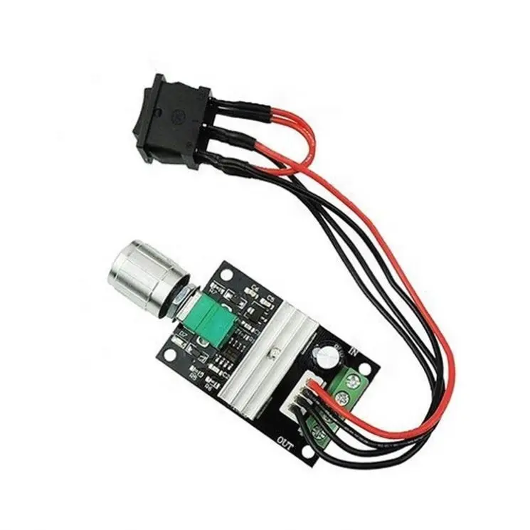 Codificador de pantalla digital Ciclo DE TRABAJO Interruptor de carcasa de frecuencia MG 5V12V24 Controlador de velocidad del motor de CC PWM de alta potencia