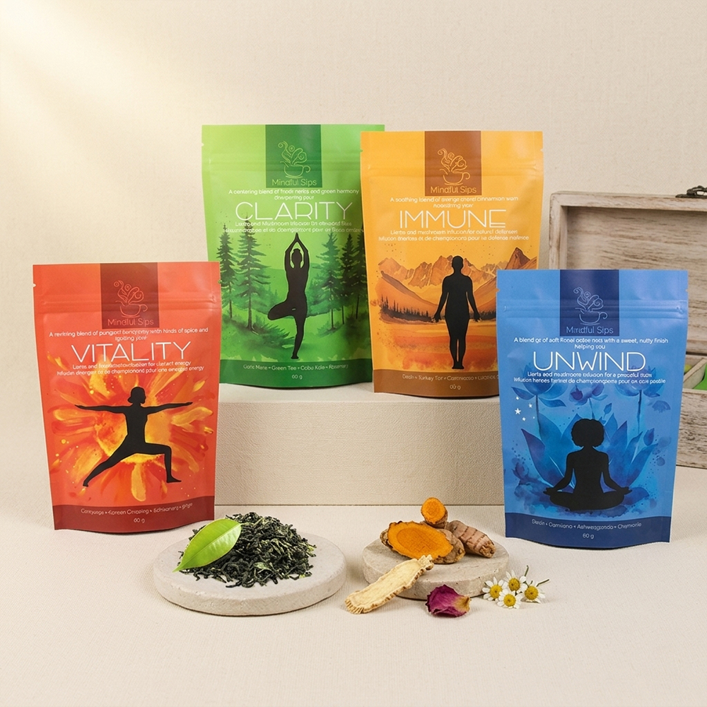 Sachet vertical biodégradable