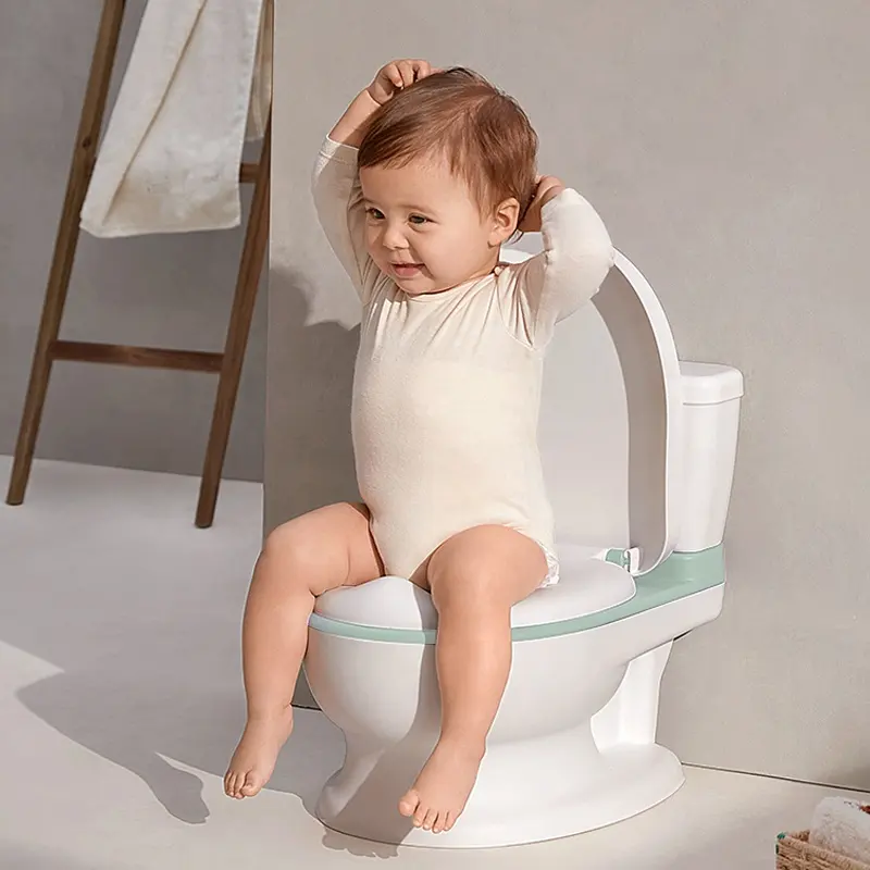 Jungen und Mädchen Töpfchen Trainings sitz abnehmbare Kinder trainings toilette abnehmbare weiche Unterlage und Spritz schutz