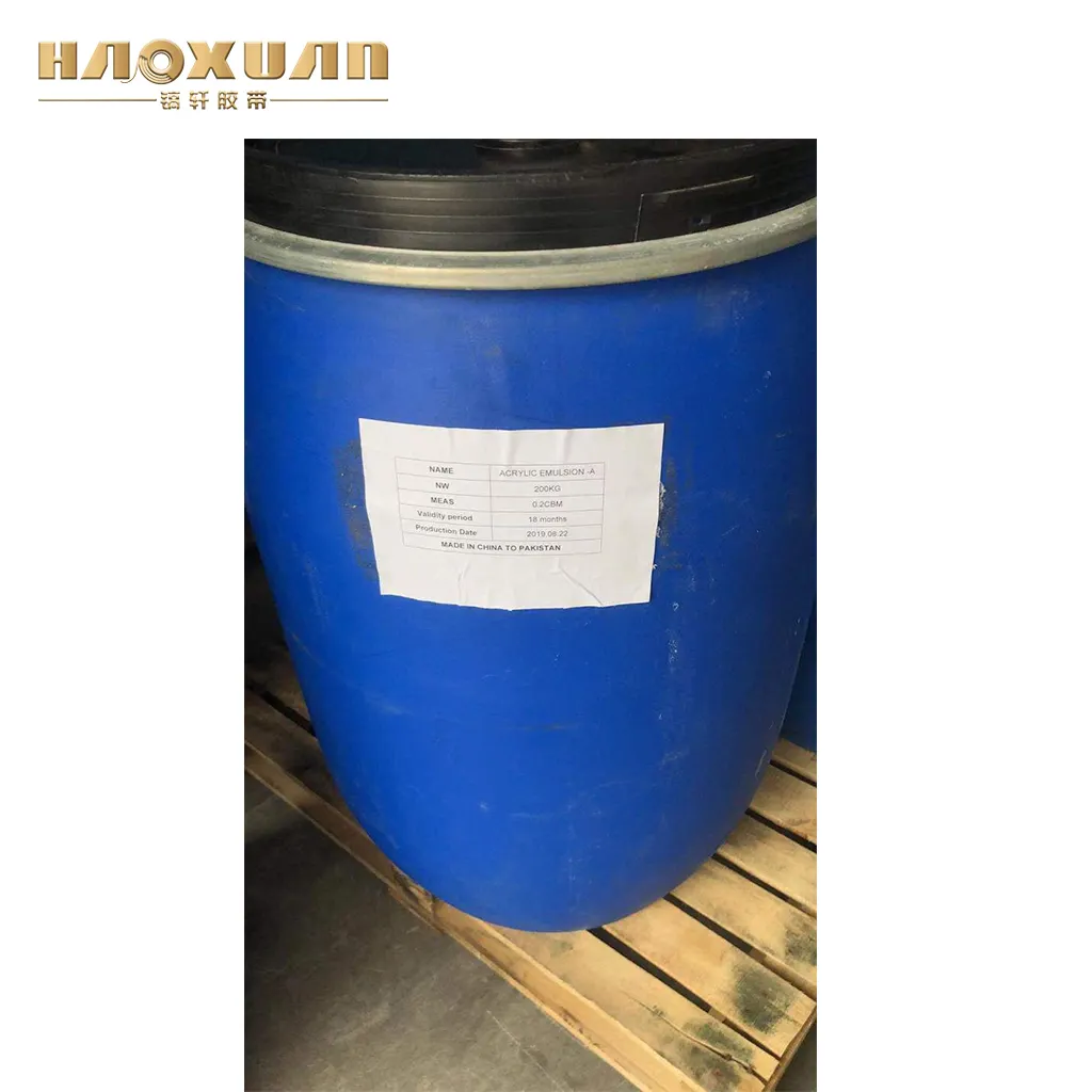 Direct factory acrylic water based adhesive glue for tapes
