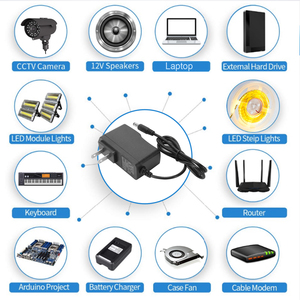 DC12V адаптер AC100-240V трансформаторы выход DC12V 1A 2A 3A 5A 6A 8A 10A вилка европейского и американского блок питания для светодиодной ленты - Product Image 5