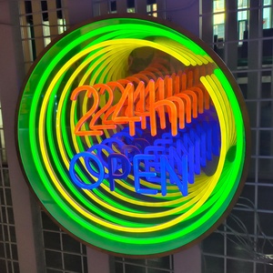 Factory Customized Retail <strong>Display</strong> Sign Board <strong>Led</strong> Infinity Mirror Neon Light Decor <strong>Led</strong> Letter Sign for Stores Business - Product Image 1