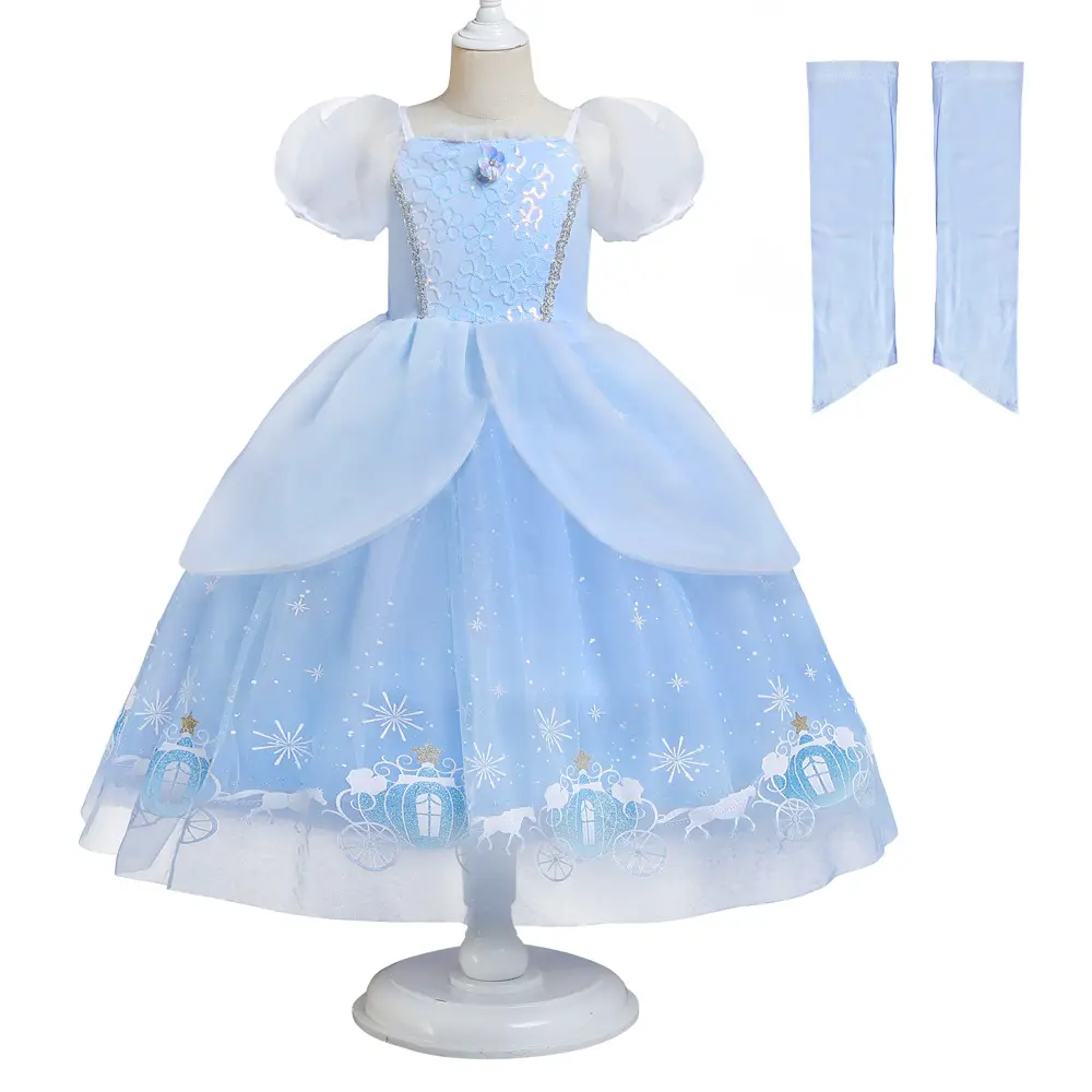 Robe de princesse fantaisie pour enfants, robe de fête de noël et d'halloween, à la mode, Offre Spéciale