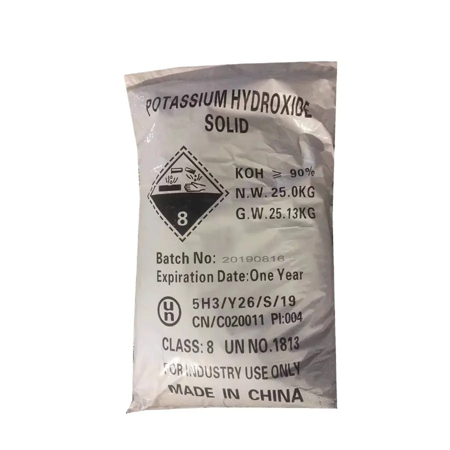 Factory90 % KOH CAS 1310-58-3 idrossido di potassio