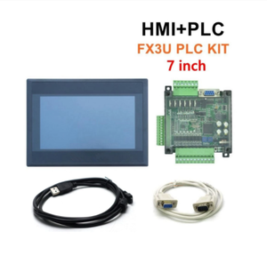 Industrielle SPS-Steuer platine der HMI-Touchscreen-Panel 7-Zoll-und FX3U-Serie mit Download-Kommunikation kabel - Product Image 2