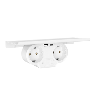 Convertidor de enchufe doméstico universal multifunción personalizado al por mayor enchufe de conversión de pared de un giro enchufe multieuropeo 16A - Product Image 1