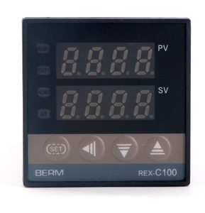 REX-C100 <strong>PID</strong> <strong>Temperature</strong> <strong>Controller</strong> Digital Thermostat <strong>SSR</strong> <strong>Output</strong> K Type Relay Thermocouple Probe Sensor M*AN V*AN AC100-240V - Product Image 2