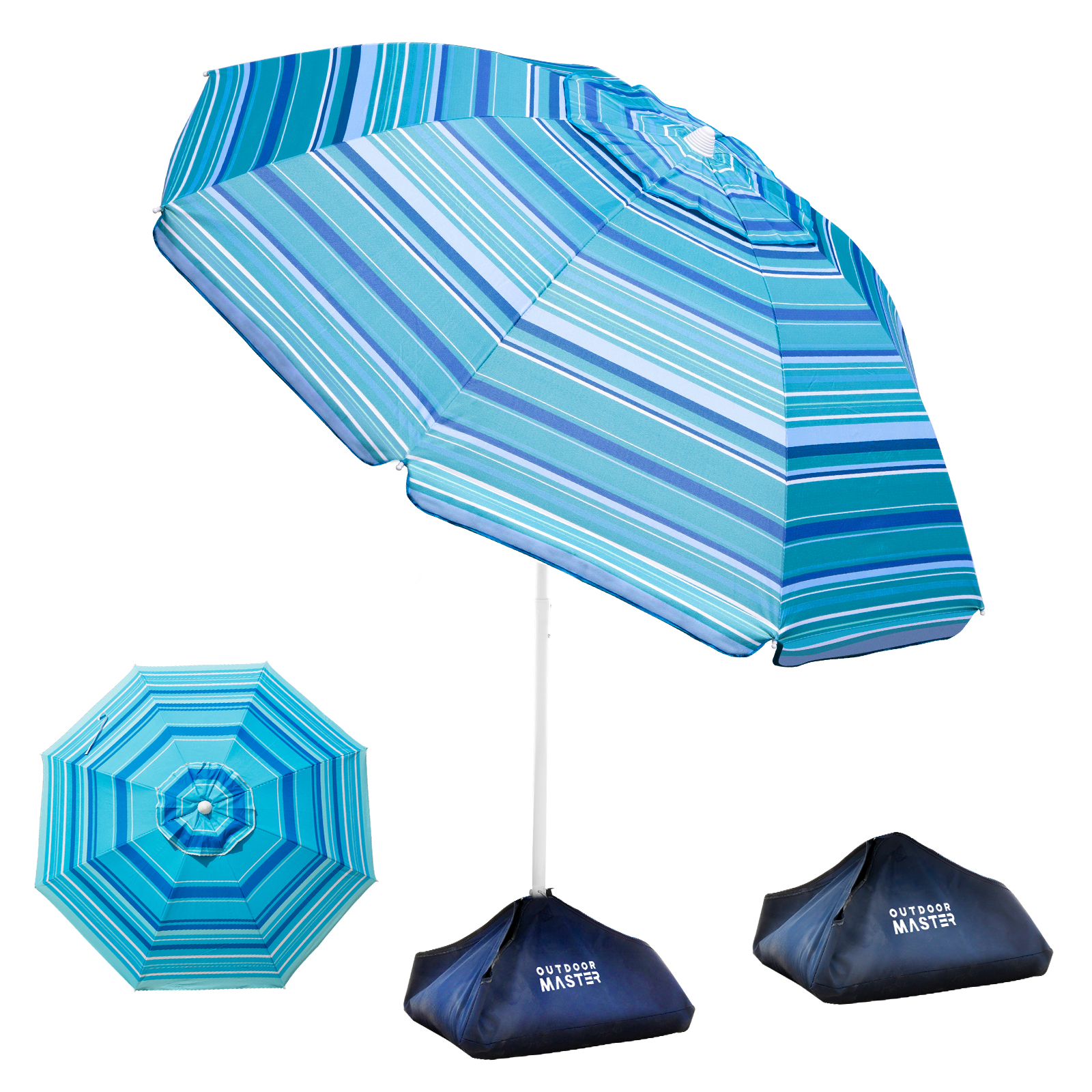Polygone bleu clair
