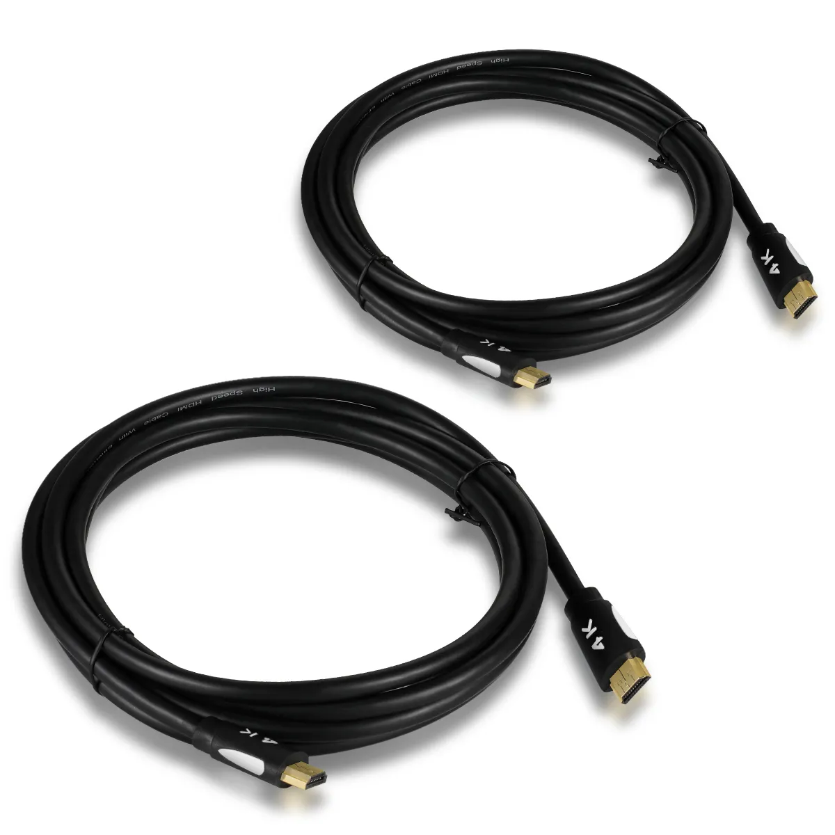 Заводская поставка, HDMI-кабель 5 м, 48 бит, 18 Гбит/с, 30awg, двойной обзор, штырь-штырь, дуга 1080P, 60 Гц, 3D, 4K, 30 Гц, HDMI-кабель для монитора