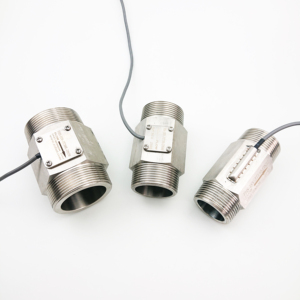 Fábrica 1 "1,5" 2 pulgadas Medidor de flujo de turbina de acero inoxidable Salida de pulso Efecto Hall Sensor de flujo de agua masivo DN25 DN32 DN40 DN50 - Product Image 1