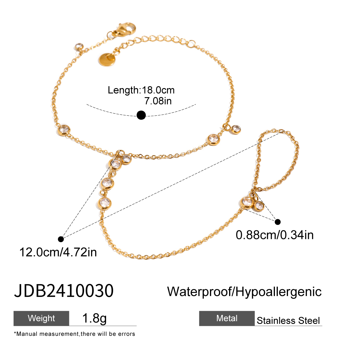 Oro de 18k JDB2410030