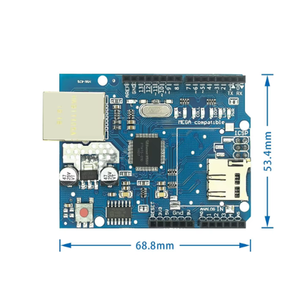 Scudo Ethernet Shield W5100 Mega 2560 1280 328 scheda di sviluppo moduli e kit elettronici per droni specifici robot - Product Image 3