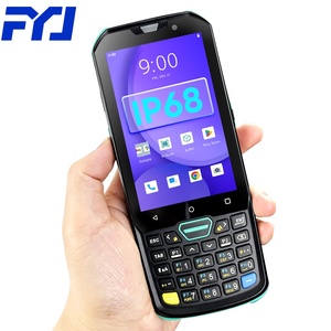 Rugged FYJ F9824 Newland Barcode Scanner Android System Handheld IP68 WIFI <strong>Keyboard</strong> 1.8m Drops Mobile PDA Data Collector - Product Image 1