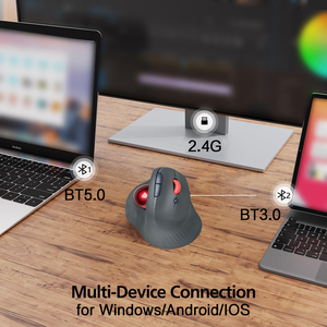 JOMAA-Juego de teclado y ratón inalámbrico recargable para ordenador portátil - Product Image 5