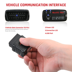 Circuito MaxiCOM MK808BT con aplicación Pc lector de código de transmisión escáner duramétrico automotriz coche Obd2 Fixdt Odb Ii herramienta de diagnóstico - Product Image 6