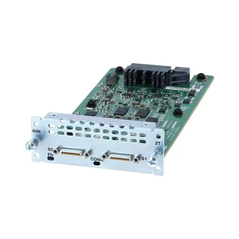 Big promotion Cisco Nim-2t 2-port Serial High-speed Wan Interface Card original new NIM-2T for Isr Routers