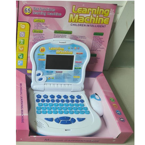 Yutong Intelligentes Laptop-Spielzeug Kinder Frühes Englisch Musikalisches Lernen Kunststoff Kinder computer Lesen Bildungs funktionen OEM - Product Image 4