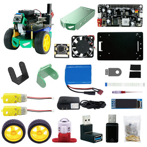 Elettronica autoassemblaggio Python programmabile istruzione intelligente robot guida autonoma Kit di apprendimento per Jetson Nano 2GB 4GB SUB - Product Image 5