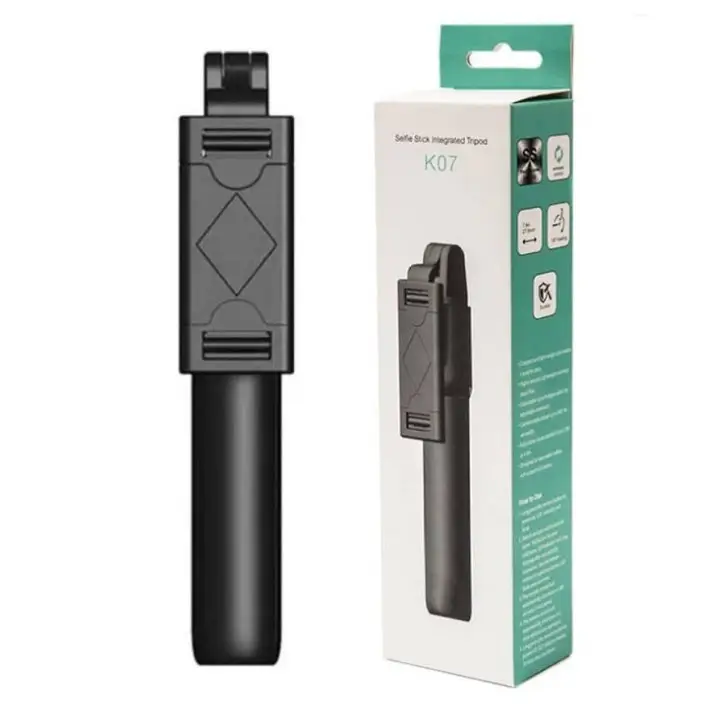 Vente chaude en gros K07 3 en 1 sans fil à distance Selfie Stick trépied monopode universel Potable pour téléphone montre film