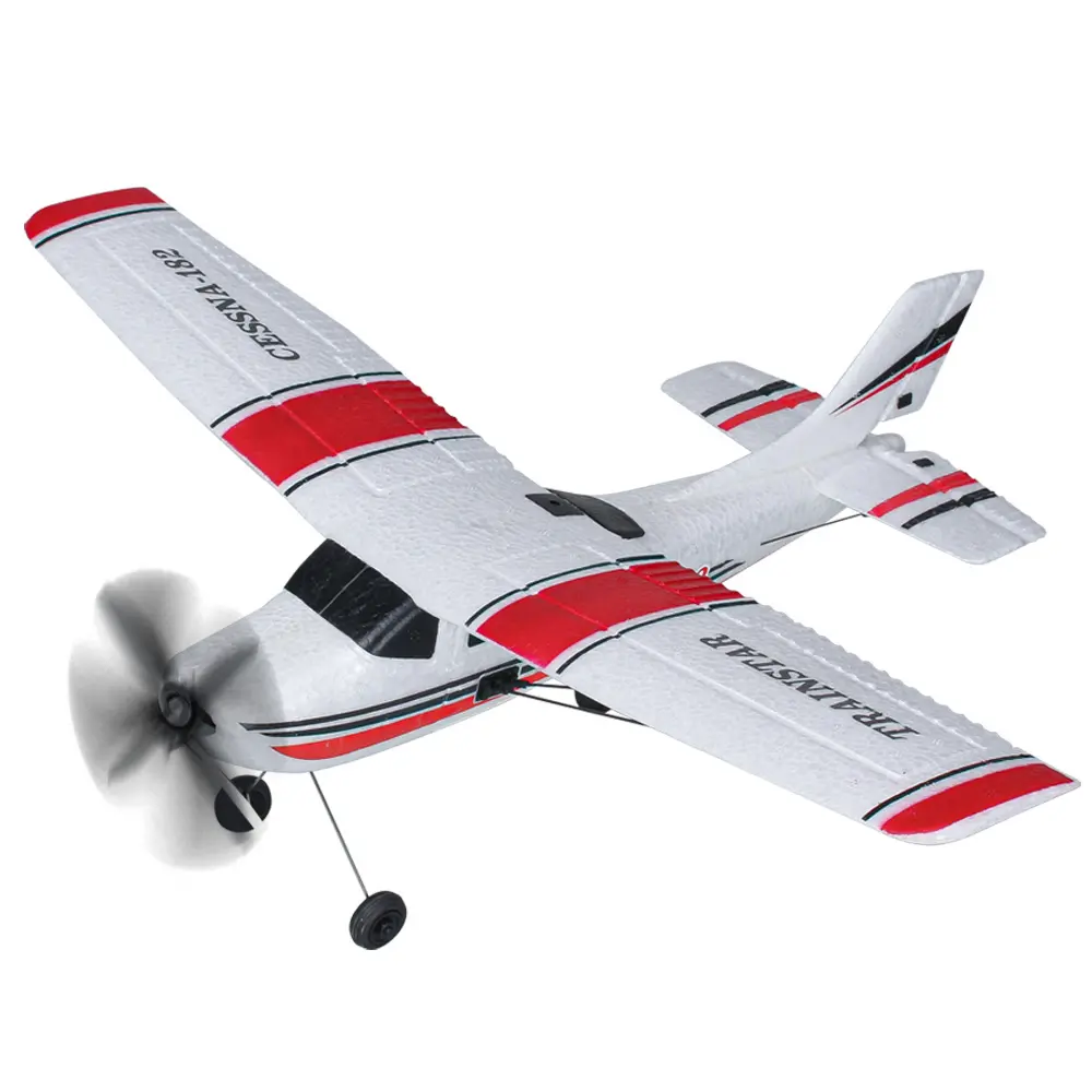 2.4G Rtf Epp Rc Schuim Vliegtuig Vliegtuig 3ch Cessna 182 Zweefvliegtuig Model Voor Beginners Vliegtuig Kit Buiten Speelgoed